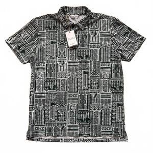 Kenny Flowers Golf Polo Shirt Designated Driver UPF 50+ Men’s Size Medium NWT